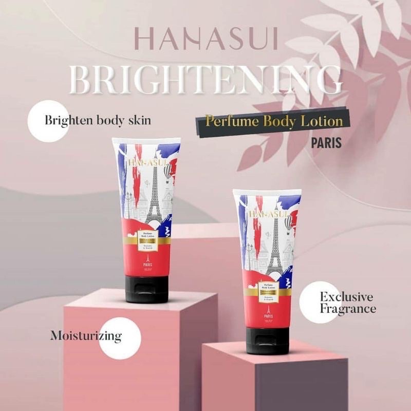 HANASUI BODY LOTION SERIES 180ml || TOKYO/SYDNEY/PARIS