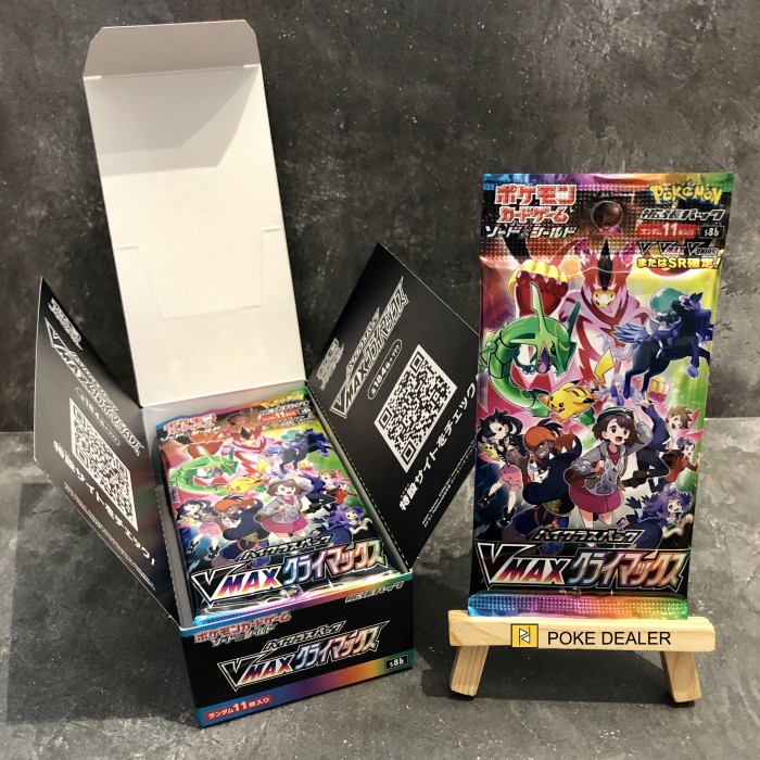 Gilaa Kartu Pokemon Jepang Booster Pack Vmax Climax S8B - Japanese Pokemon Bagus
