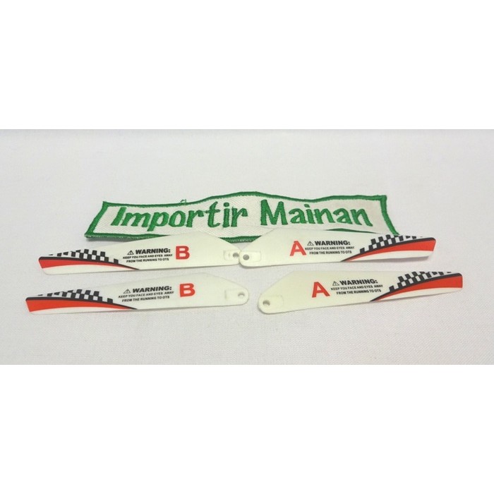 Rc Heli 3,5Ch Predator 803/Rc Heli Hx 703 Part Baling-Baling/Blade 803 - B7Ea36 - Original Asli