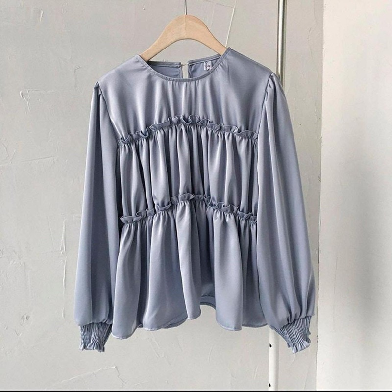 (MSB) BLOUSE GREYNA REMPEL DAILY BLOUSE WOLFIS