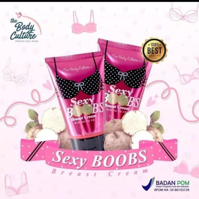 Jual Sexy Boobs Breast Cream The Body Culture Shopee Indonesia