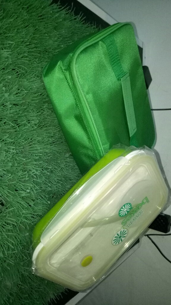 Lunch Bag Polos Premium For Tedemei Stainless (26x19x7xm)