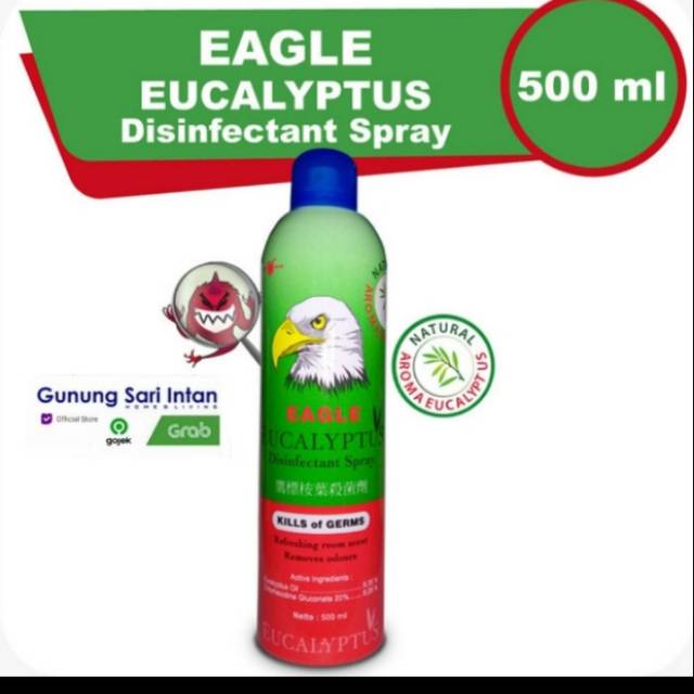 Disinfectan disinfektan spray eagle 500 ml