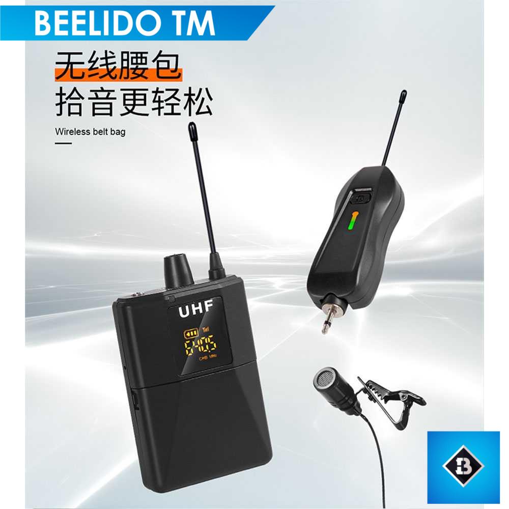 XTUGA UHF Wireless Lavalier Lapel Microphone System Podcast - AD-220