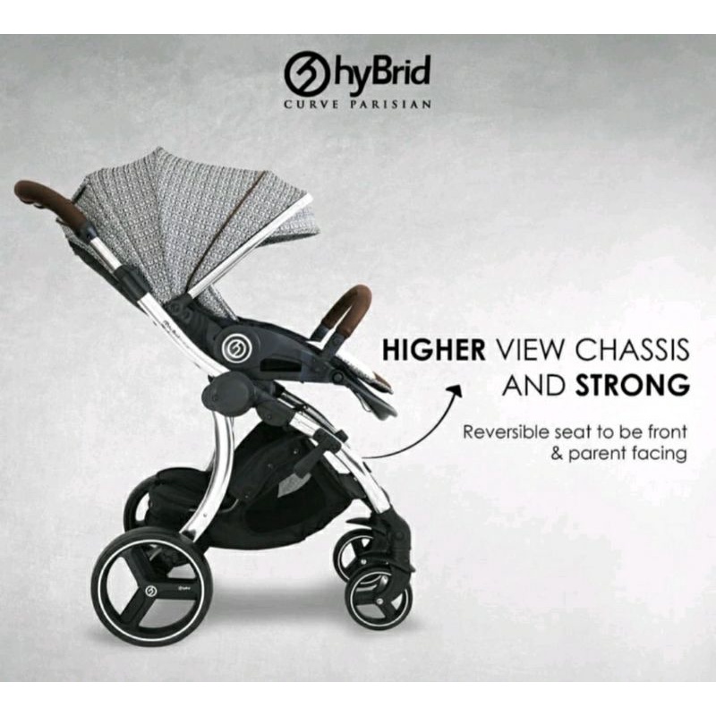 Hybrid Curve Parisian Stroller / kereta dorong bayi