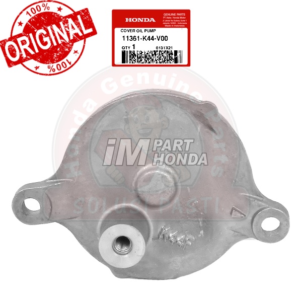 Original  Cover Oil Pump Tutup Pompa Oli Beat Pop Eco Street Scoopy Vario 110 eSP 11361-K44-V00 1136