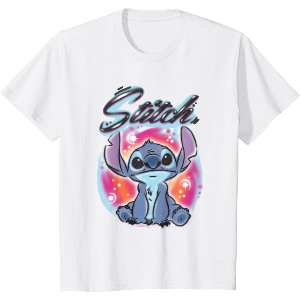 Kaos Anak Lilo Stitch Airbrushed Stitch T-Shirt
