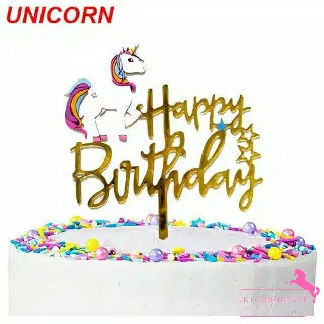 Miniatur Tooper Kue Hiasan Unicorn Kue Ulang Tahun Cake Kado Cewek