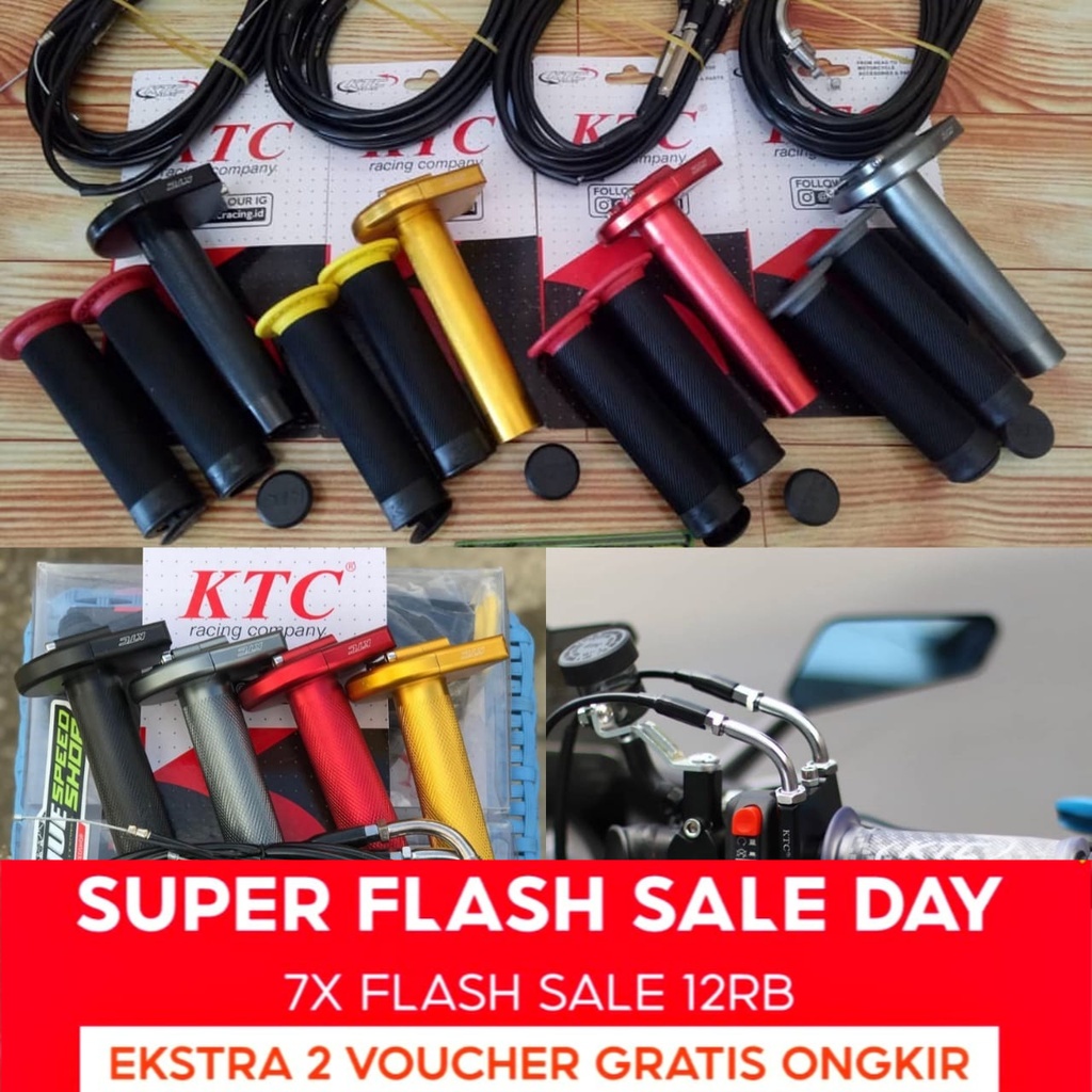 SALE  ktc Gas Spontan KTC Kytaco CNC XMAX NMAX 2020 Aerox 155 Lexi R15 V3    vario spacy  nmax aerox