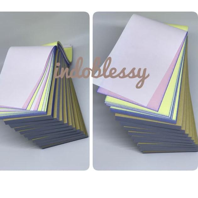 

BUKU NCR POLOS 3 Rangkap ( 3 Ply) Putih, Merah&Kuning ukuran FOLIO