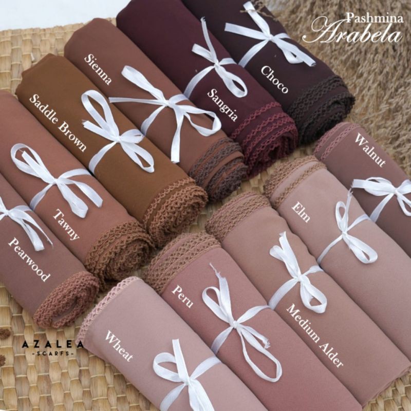 Azalea_scarfs Part 1 Pashmina arabela ceruty babydol double crochet picot-6