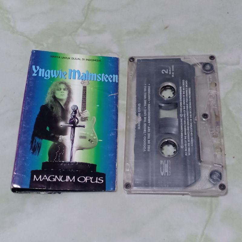 kaset pita YNGWIE MALMSTEEN - magnum opus