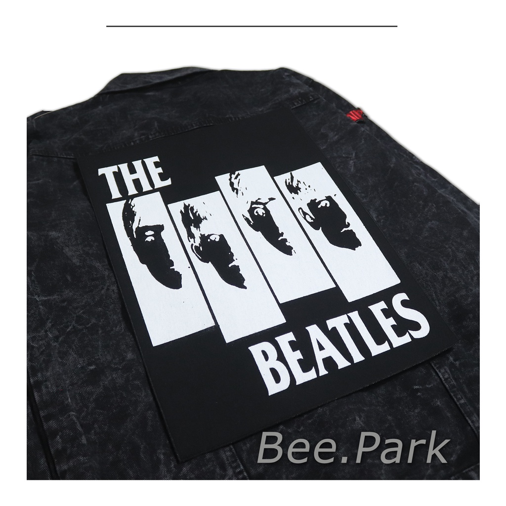 BACK PATCH SABLON EMBLEM BAND THE BEATLES