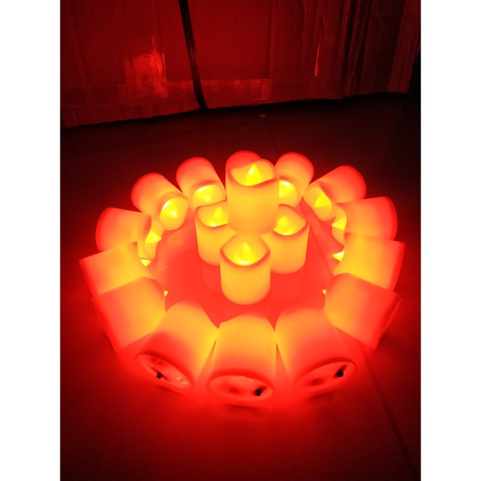 Lilin Elektrik Lilin Electric Candle portable LED Lampu hias Lampu Natal