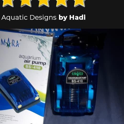 AIRATOR AQUARIUM 2 LUBANG AMARA BS 410 | AERATOR AMARA BS410 2 LUBANG