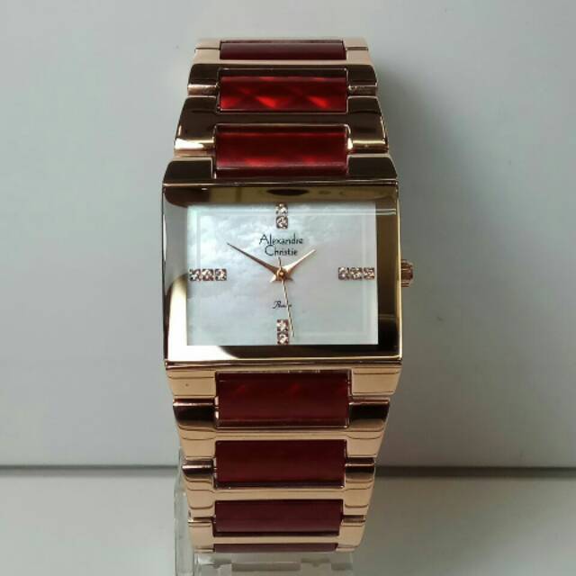 Jam Tangan Alexandre christie ac2612 merah