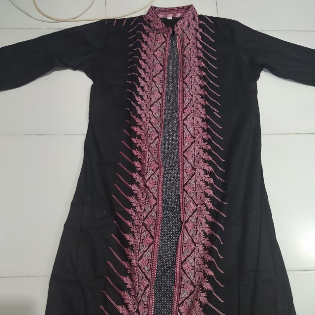 Gamis Batik Motif Zara Genes #4 Muslimah Modern