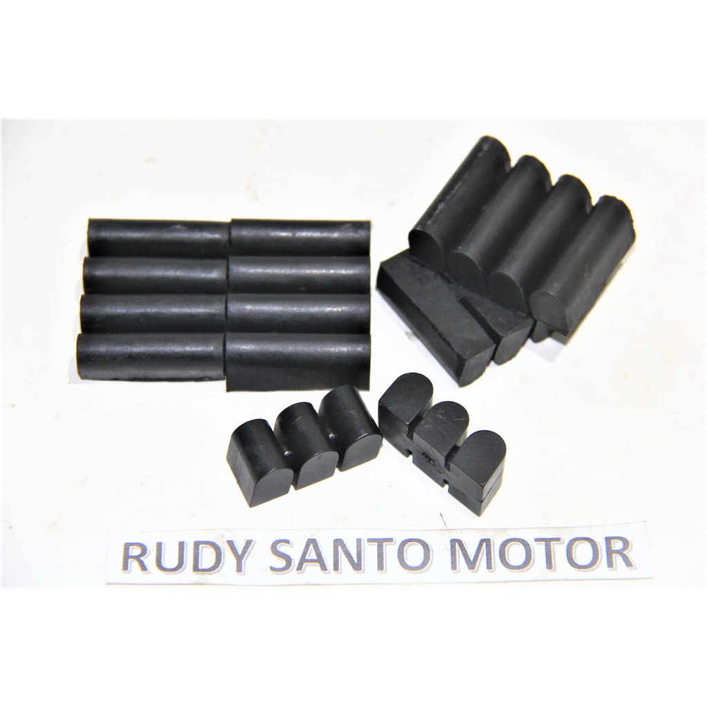 Karet Ganjel Blok Absorber Peredam Rxk Rxking Rx king Rx k besar 4 kecil 2 satu set Rudysanto-1