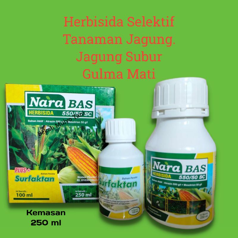 Jual Herbisida Selektif Nara Bas 550 SC 250ml Mengendalikan Gulma ...