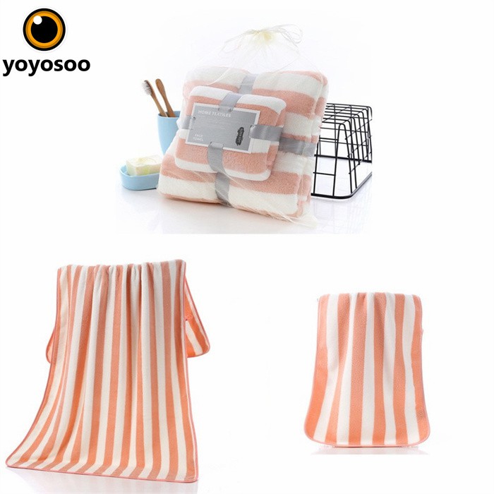 Paket Handuk Set 2 in1 Handuk Mandi Dan Wajah microfiber - YOYOSOO