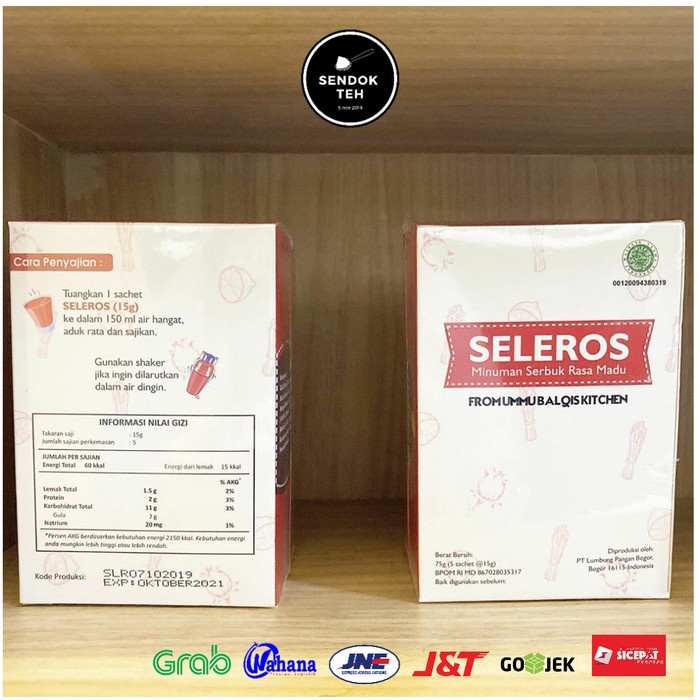 

COD Booster Factory Seleros Madu from Ummubalqis Kitchen 1 box 5 sachet