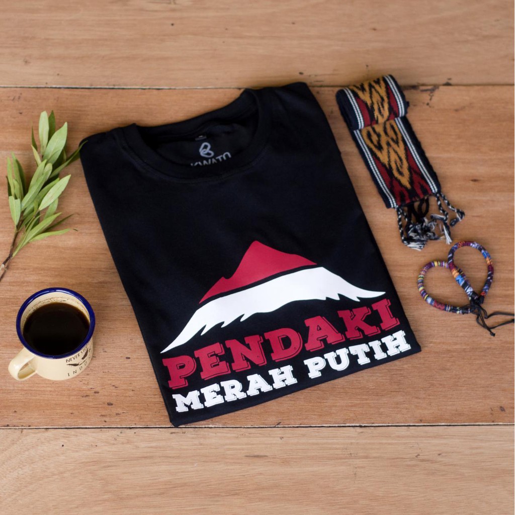 Jual Kaos Gunung PENDAKI MERAH PUTIH - Baju Pendaki Hiking Adventure ...