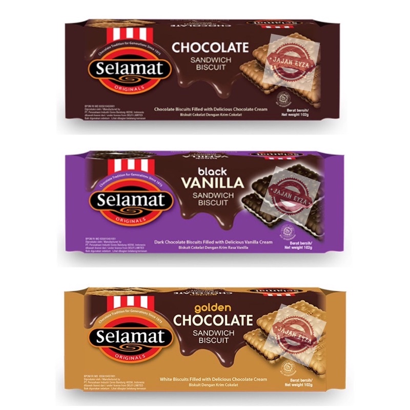 

selamat sandwich biskuit 102gr / biskuit selamat biskuit selamat sandwich cokelat wafer selamat