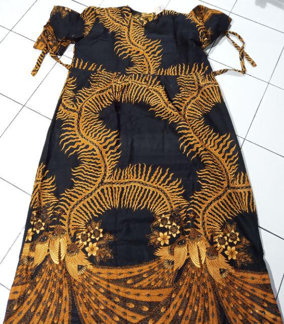 Ms Sarimbit Gamis Batik Manuk Berduri Couple Super Jumbo