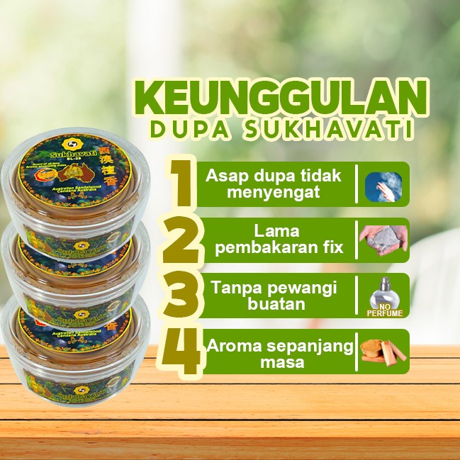 Dupa/ Hio Lingkar Sukhavati 24 jam @ 10 pcs/ toples