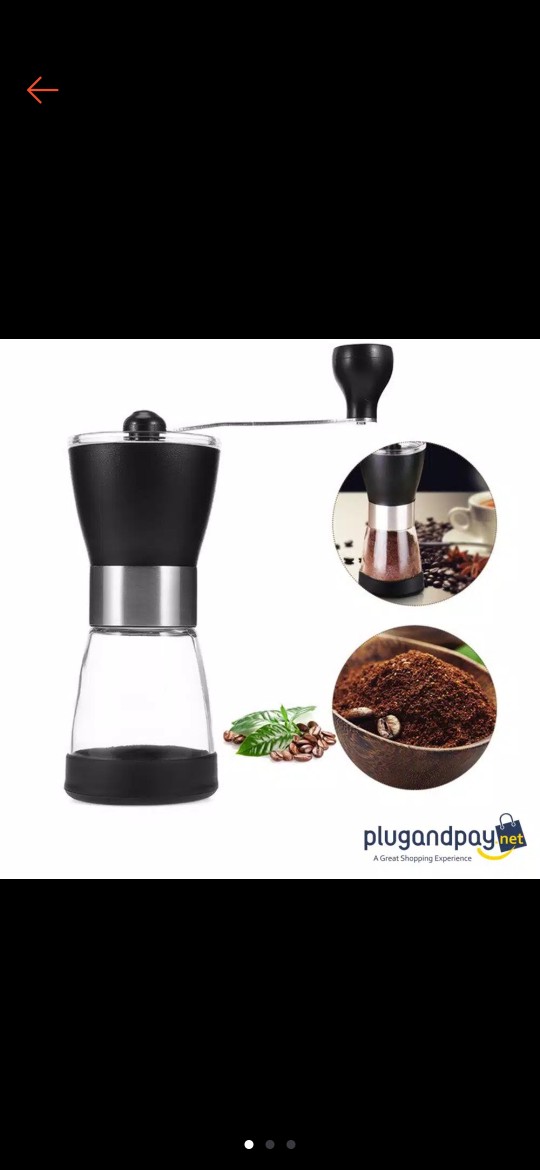 Grinder Manual Kopi Hand Grinder Coffee Penghancur Kopi Manual 102 - Pnp.gadget