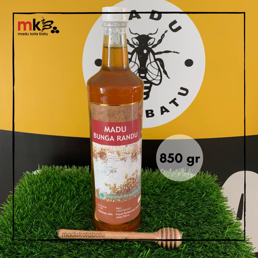 

Madu Murni Randu (Nektar Bunga Kapuk) 850 gr - Madu Kota Batu