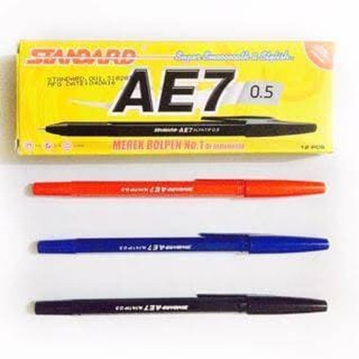 

Pulpen / Ballpoint Standard AE7 (12pcs)