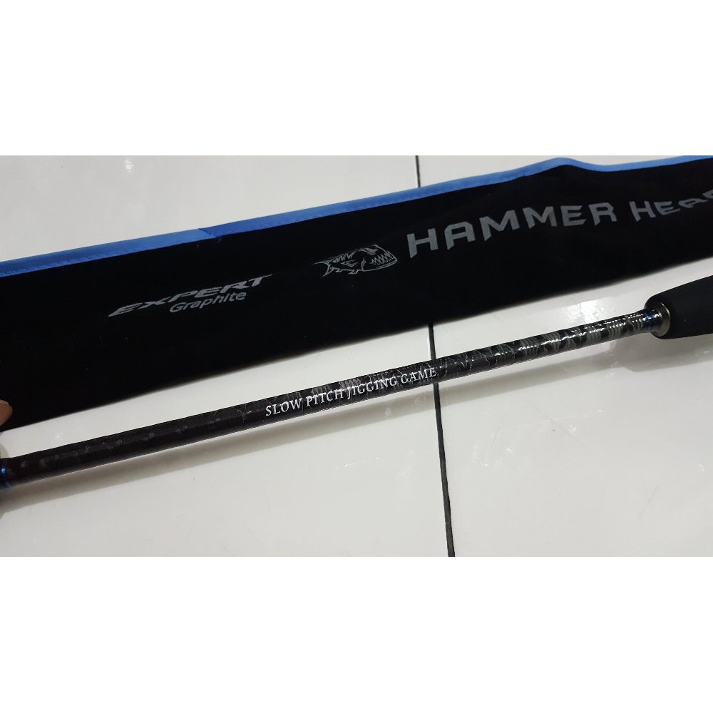 EXPERT GRAPHITE HAMMERHEAD SLOW JIG ROD  HAS641 PE 2.5