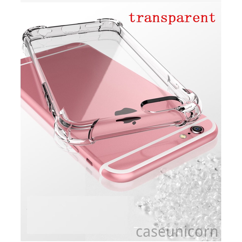 Soft Case TPU Transparan Shockproof Cover iPhone 11 12 13 14 Pro Max 6 6s 7 8 Plus X XR XS Max 11 12 Pro 13Pro 14Pro Max