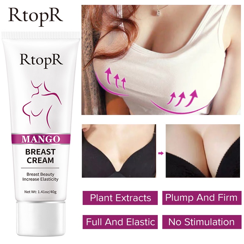 RtopR Mango Pembesar dan Pengencang Payudara Breast Enlargement CreamHormon Estrogen(Pengaktif Hormon Kewanitaan)