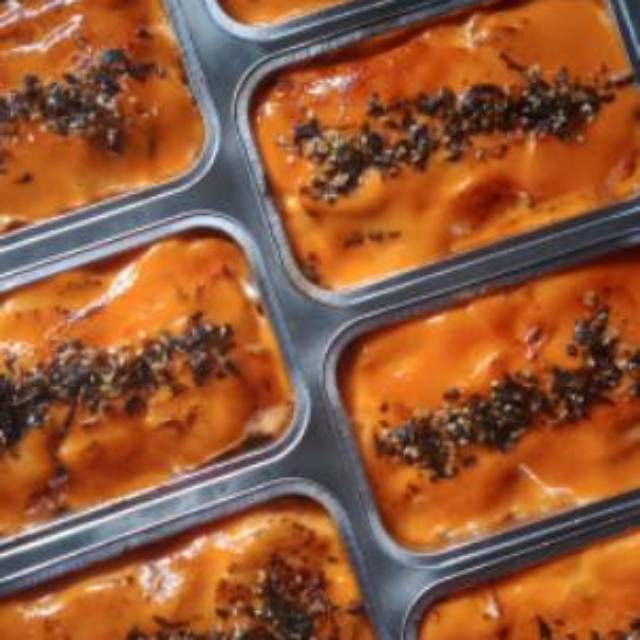 

Salmon mentai rice