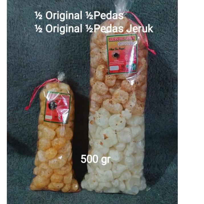 

〈〈GRO⚡IR〉〉DOROKDOK KERUPUK KULIT ENAK 500GR
