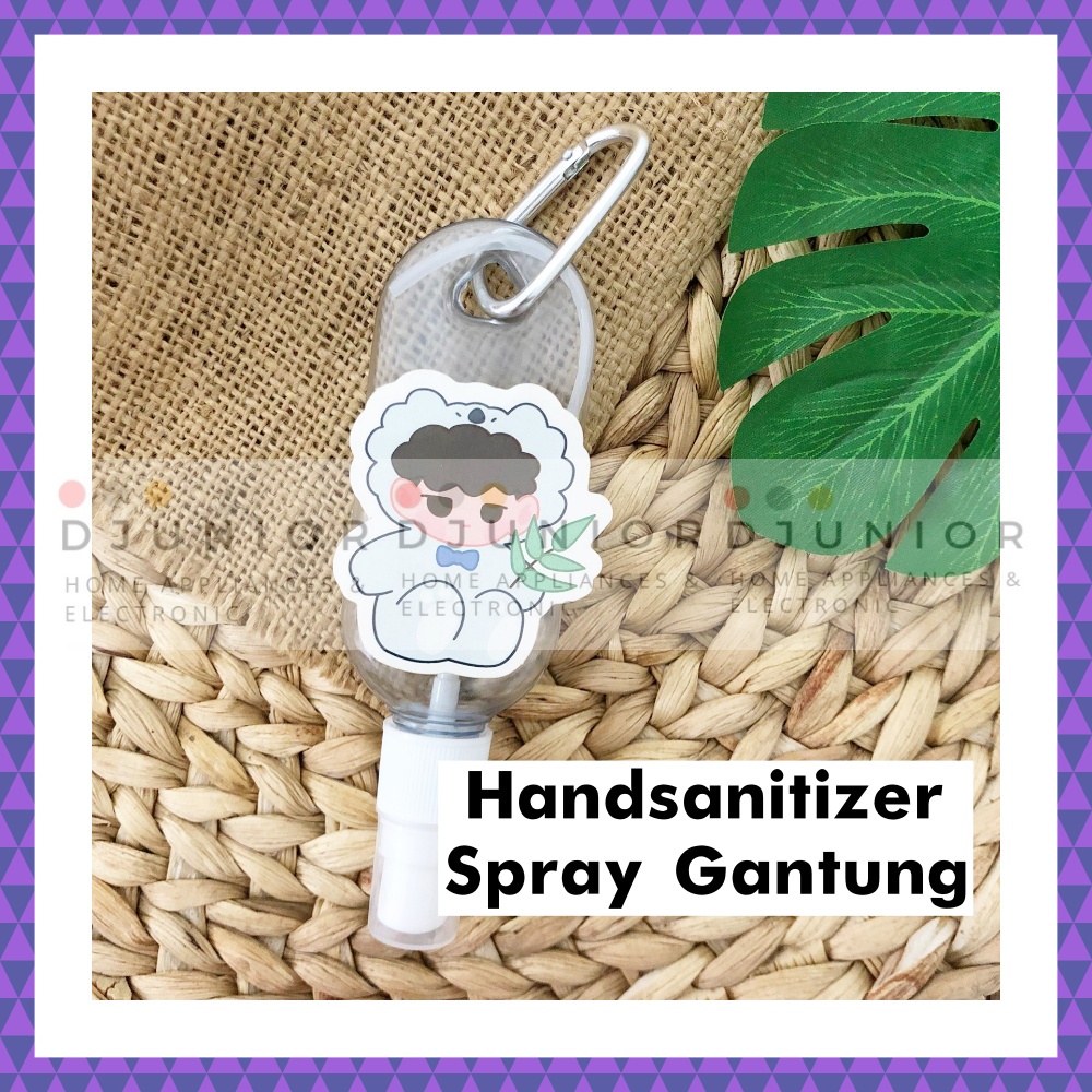 DJR - HANDSANITIZER GANTUNGAN BOTOL SPRAY SEMPROT / HAND SANITIZER GEL