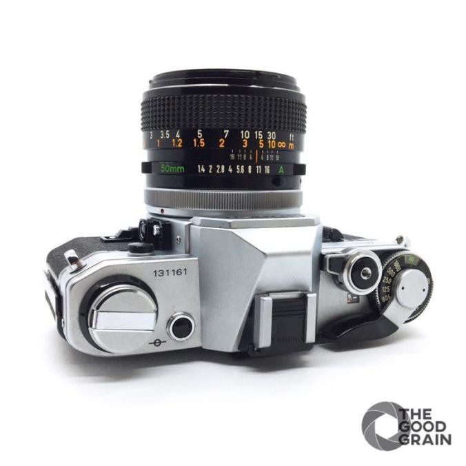 Bn535 Kamera Analog Slr Canon Ae-1 Silver Near Mint Condition Miliashop.Id