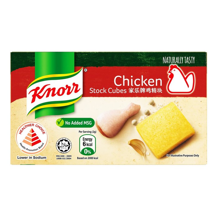 

Produk Terbaru - Knorr Stock Cubes - Chicken (No Added Msg) 60G