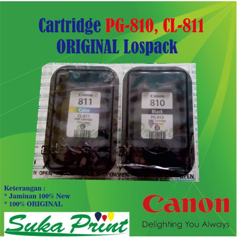 Cartridge Canon PG.810/CL.811 Baru