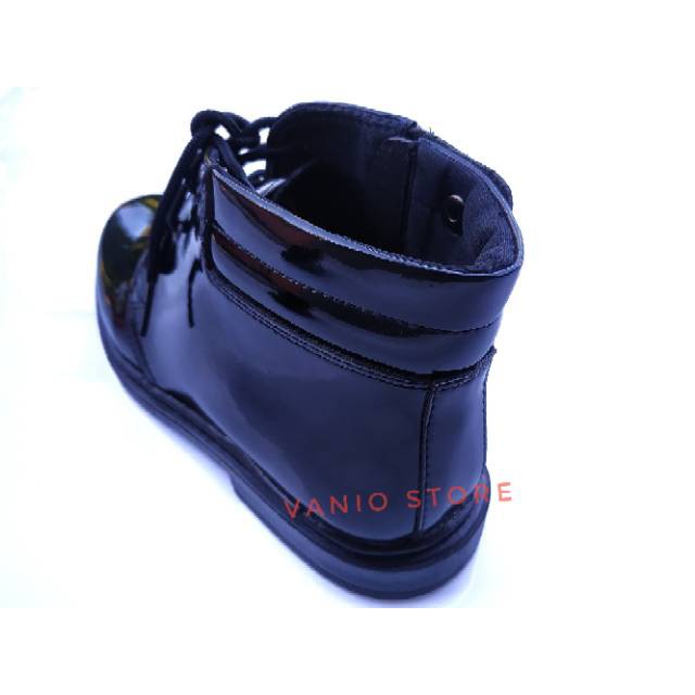 Promo Shopee Sepatu PDL PDH R.04-sepatu PDH TNI POLRI tali dan reselting kulit kilap