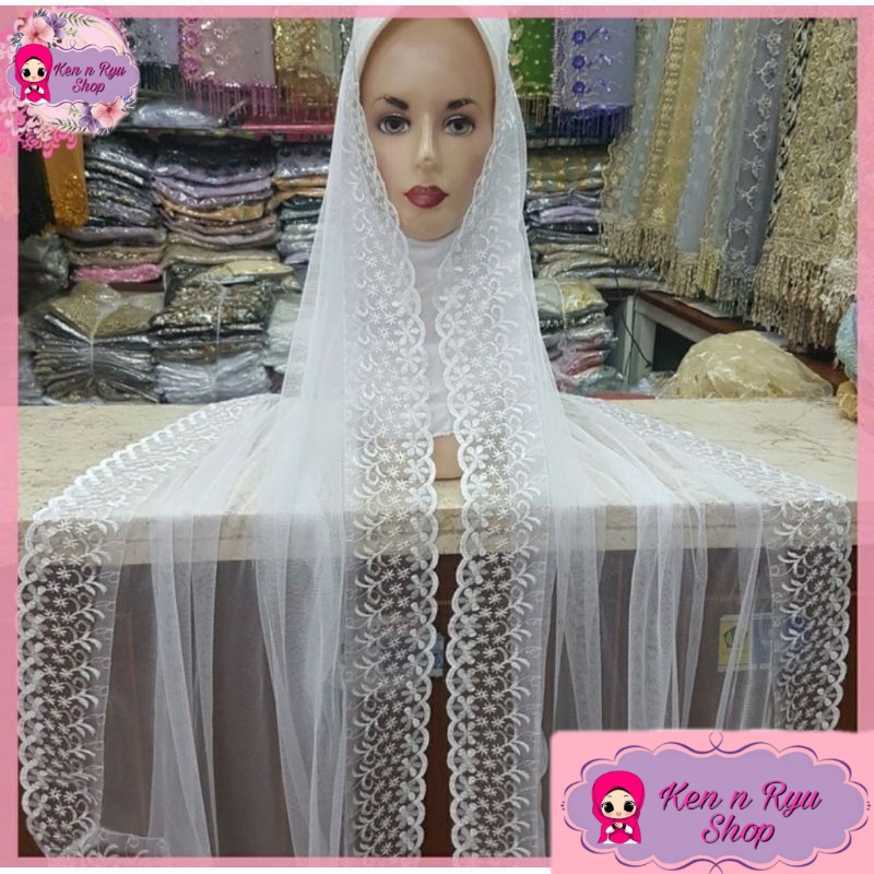 Hijab Instan Akad Nikah (polos) #FashionMuslim