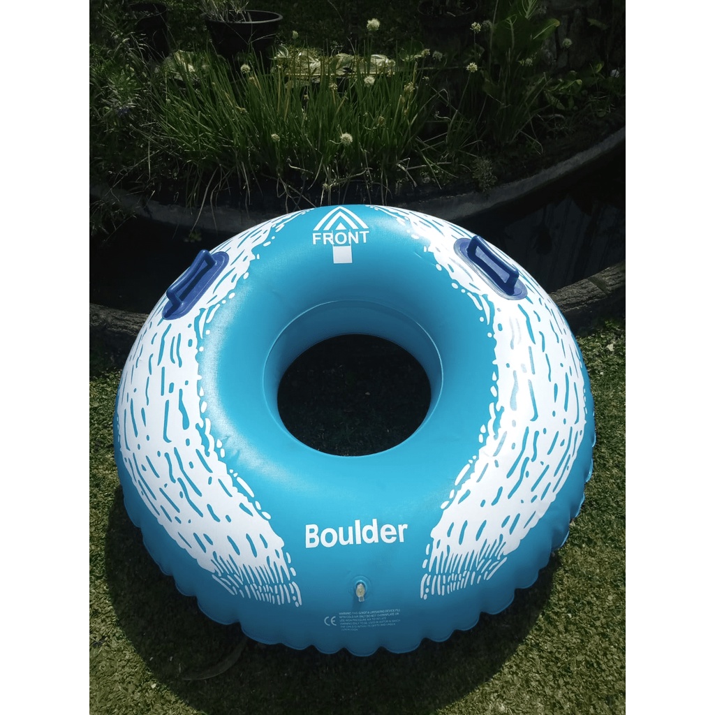 BOULDER SINGLE WATER TUBE BAN RENANG WATERBOOM SIZE 48 PVC 0.75MM