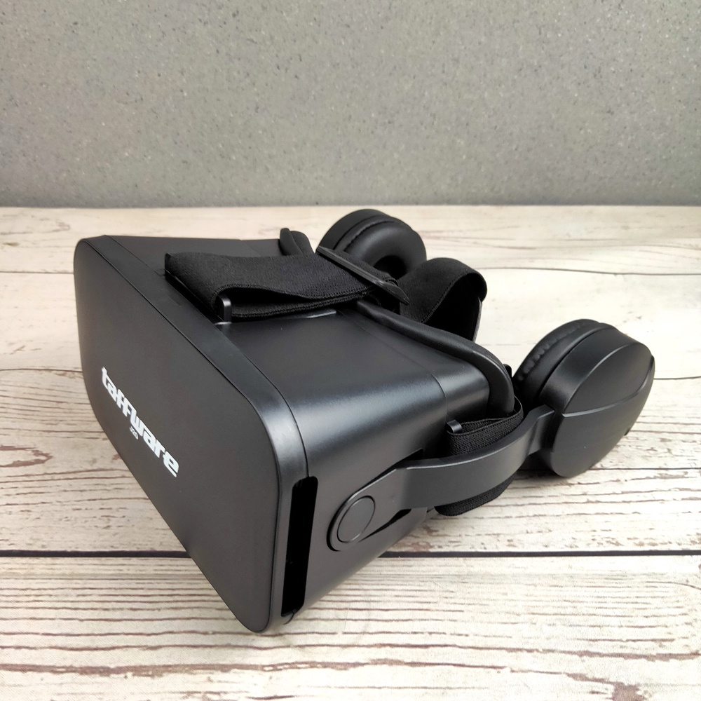 VR Box Virtual Reality Glasses with Headphone