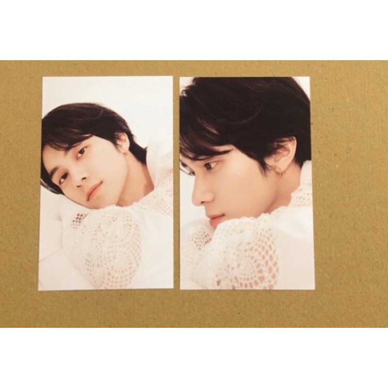 [ booked ] 2 postcard wayv member hendery season greetings sg set 2022 new year md merch official gr
