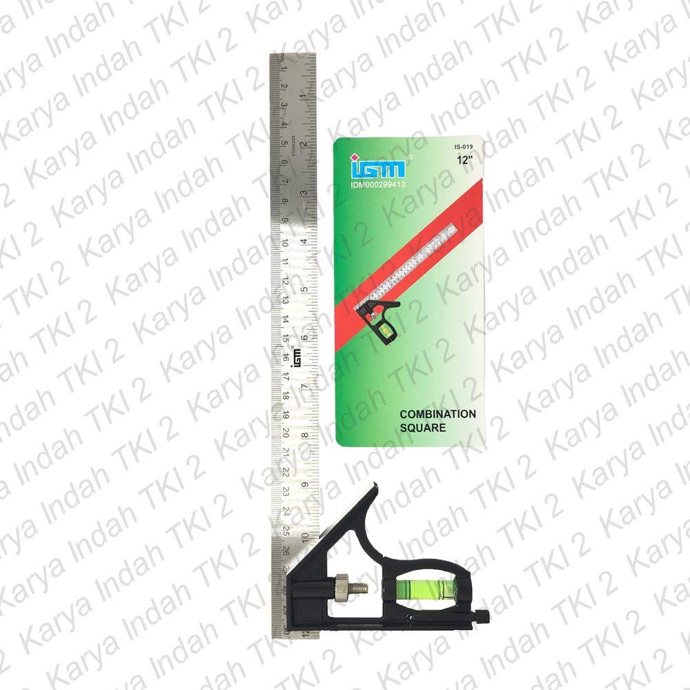 

Penggaris Besi Siku Waterpass 30 CM IGM Combination Square Stainles