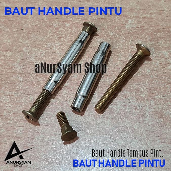 Baut Handle Pintu / Baut Tembus untuk Handle Pintu anursy44