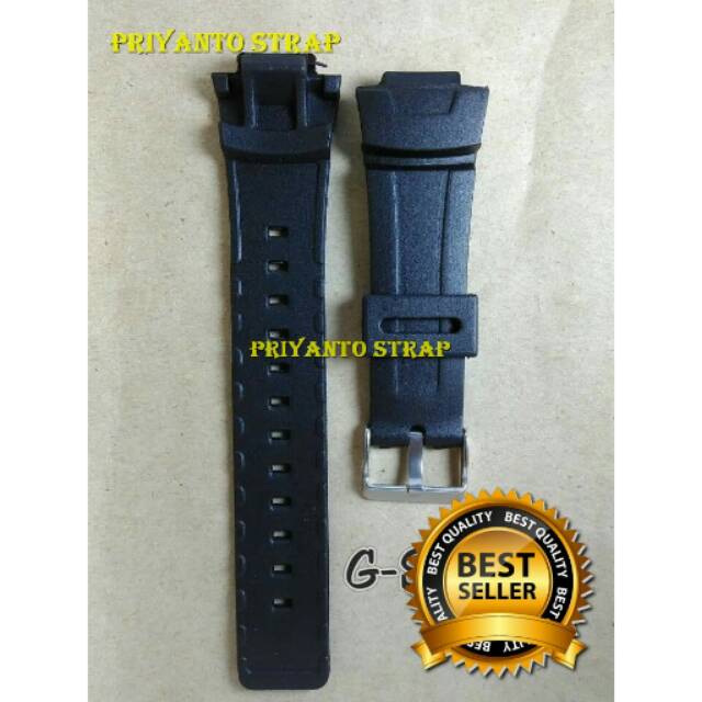 STRAP TALI JAM TANGAN CASIO G-SHOCK G-100 G-200 G-2300 G-2310 G-2110 GW-2300 HITAM