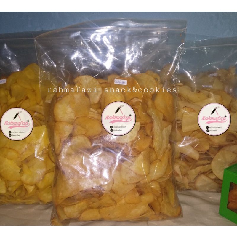 

KRIPIK SINGKONG PEDAS / KRIPSET 200GRAM / TERMURAH BELI 1 GRATIS 1 KRIPSET 200GRAM